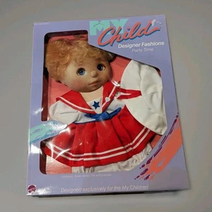 Neu im Karton My Child Puppe 1985 Vintage Mattel Outfit 1227 Designer Moden Spielzeit - Bild 1 von 4