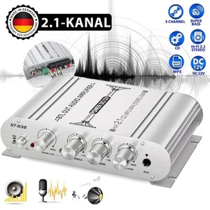 80W Auto Stereo Mini Power Amplifier Audio Verstärker HiFi Audio Verstärker 12V - Bild 1 von 12