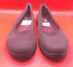 Clarks Cloudsteppers weinrote Slipper Größe 9 SH10 - Bild 1 von 6