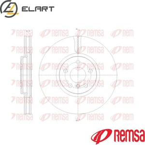 2x BRAKE DISC 61789.10 FOR MINI B48A20/B46A20B 2.0L 4cyl - Picture 1 of 8