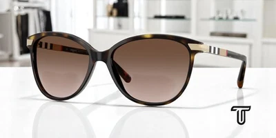 Gafas de sol para mujer BURBERRY BE4216 300213 marrón habana oscuro degradado 57 mm Foto 1 de 4