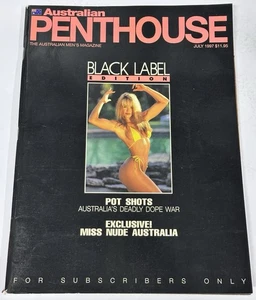 Australian Penthouse Magazine - Black Label Subscription Edition July 1997 - Picture 1 of 4