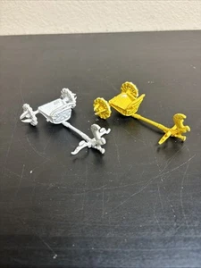 Warhammer High Elves Elf Chariot Metal Games Workshop 90s GW X2 - Picture 1 of 4