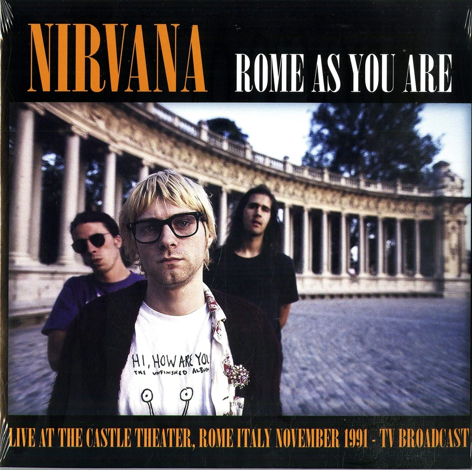 Nirvana - Rome As You Are, Vinyl Record, LP Foto 1 de 1