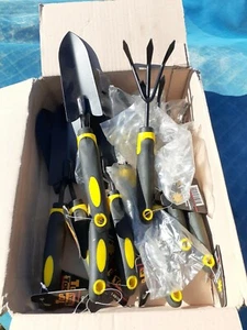 10x (5 pairs) professional & hobby Steel Fork Claw & Spade Garden gardening - Picture 1 of 1