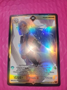 VCARD Rising Stars - First Edition Holo 10 Foxyreine - Picture 1 of 2