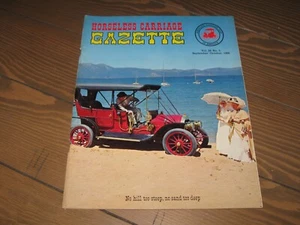 HORSELESS CARRIAGE GAZETTE Magazine 1966 Volume # 5 Vintage Automobile - Picture 1 of 3