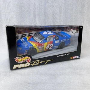 Hot Wheels Racing NASCAR 1:24 Diecast #42 Joe Nemechek BELL SOUTH Chevrolet Blue - Picture 1 of 8