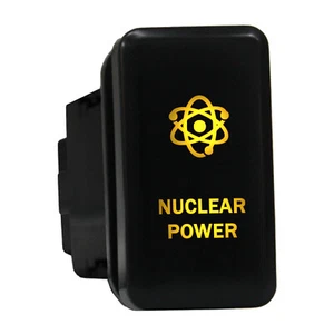 NUCLEAR POWER 8C17O Push switch 12V LED amber For Toyota Tundra Highlander - Picture 1 of 1