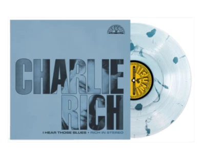 Charlie Rich "I Hear Those Blues"` Exclusive Blue & Clear Splatter LP/Vinyl 2023 - Image 1 of 3