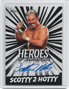 SCOTTY 2 HOTTY 2023 Leaf Heroes Of Wrestling WWE Legends SP Card AUTOGRAPH Auto - Picture 1 of 2