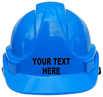 Children's Kids Hard Hat Safety Personalised Own Wording Helmet 1-7 Years Approx • 15.99£