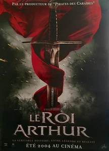 KING ARTHUR ORIGINAL FRENCH MOVIE POSTER 2004 62 3/4" X 46 1/2 "ROLLED D/S - Picture 1 of 1