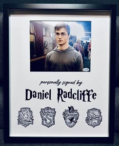 Daniel Radcliffe firmado 8x10 pulgadas Harry Potter imagen / ACOA / película / - Imagen 1 de 11