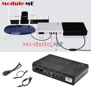 10400mAh Portable UPS 5V/9V/12V Uninterruptible Power Supply For Router US/EU - Photo 1/14