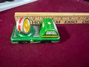 Vintage SANKO Japanese Tin Litho Search  Light Truck FRICTION TOY - Picture 1 of 8