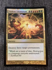 Violent Ultimatum - Foil NM MTG Shards of Alara Magic 2B3