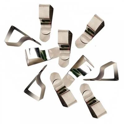 8 x British Steel Table Cloth Clips Quality Metal Pegs Clamps - Fast Dispatch - Image 1 of 3