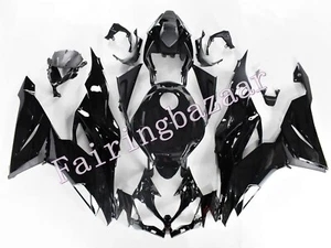 Kit de carenado de inyección ABS negro brillante apto para ZX6R 636 2019-2023 con cubierta de tanque - Imagen 1 de 7