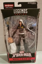 Marvel Legends Series Spider-Man 6 Inch Black Cat Action Figure Kingpin BAF NIB
