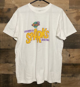 Vintage Los Angeles Sparks WNBA Men's Size Large T-Shirt