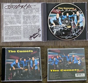 THE COMETS Signed CD "Live" 2007 JACKSON HANEY Marshall Lytle RICHARDS Ambrose - Picture 1 of 6
