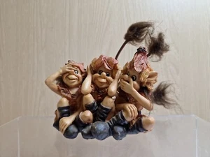 David Enterprises Resin Figurine Longtailers by Anthony Fisher - 3 - Foto 1 di 7