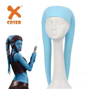 Xcoser Twi'lek Headgear Cosplay Mask Costume Accessories Latex Headwear Replica - Picture 1 of 5