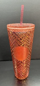 Starbucks Rose Gold Jewel Cold Cup Holiday Collection 2021 - Picture 1 of 5