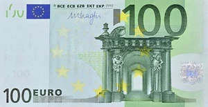 European Union - Germany, €100 Euro 2002, XF, Mario Draghi Great Condition - Picture 1 of 2