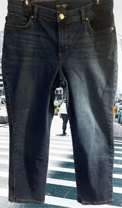 Pantalones de mezclilla Lee Petites relajados de pierna recta de tiro medio de segunda mano para mujer talla 2 - Imagen 1 de 12