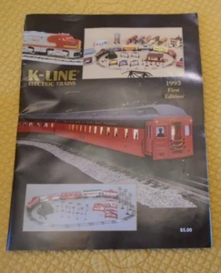 K-LINE ELECTRIC TRAIN 1993 ERSTAUSGABE KATALOG - Bild 1 von 2