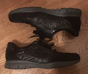 Mephisto Runoff Damen-Sneaker schwarz metallische Streifen US-Größe 9,5 EUR 7 wunderschön! - Bild 1 von 10
