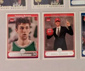 2006-07 Topps Andrea Bargnani Toronto Raptors (2) RC Lot: Base and Variation - Picture 1 of 1