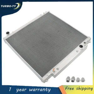 Radiador de aluminio de 4 filas para Ford F-250 F-350 F-450 Super Duty Excursion 1999-2005 - Imagen 1 de 13