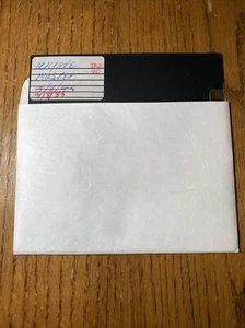 Floppy disk TRS-80 Wylde Master 5,25" 1983 - Foto 1 di 3
