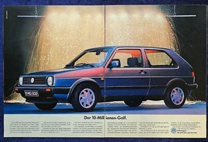 VW Golf 2, "Der 10 Millionen - Golf", originale Werbung aus 1988 - Picture 1 of 1