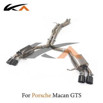 Escape KA Catback para Porsche Macan GTS sección trasera de aleación de titanio Foto 1 de 4