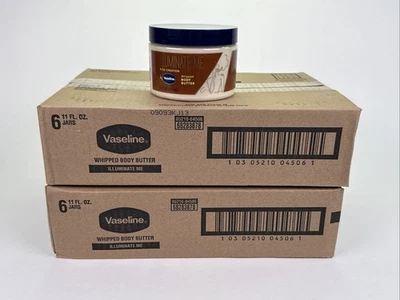 12 - Frascos (11 oz cada uno) Vaselina Illuminate Me Manteca Corporal Batida - NUEVO Foto 1 de 4