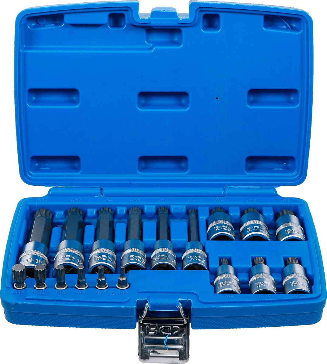 DRAPER Steckschlüsseleinsatz 1/2 Zoll Antrieb, Metrisch, 6-Punkt, 10 Mm, Blau