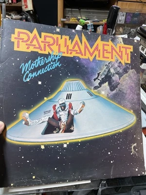 Parliament Mothership Connection Vinyl Record 1975 Funk NBLP 7022 Has Scratch Foto 1 de 4