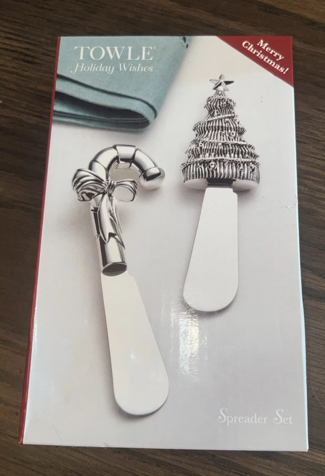 Towle Holiday Wishes 2-Piece Spreader Set