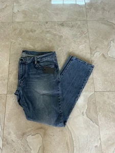 Pantalones de mezclilla ajustados para hombre John Varvatos - JV703 azules talla 40 nuevos con etiquetas - Imagen 1 de 6