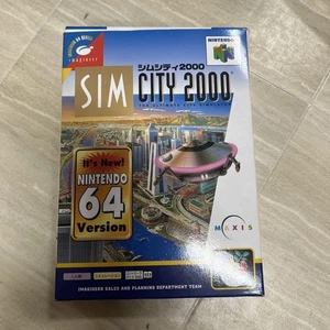 N64 SimCity 2000 fast unbenutzt selten - Bild 1 von 9