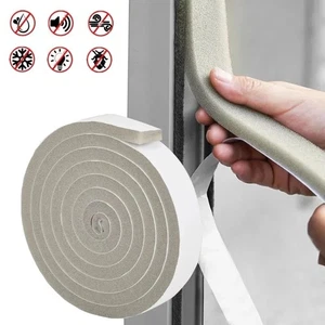 Draught Excluder Door Window Sealing Strip Soundproof Weather Stripping - Picture 1 of 16