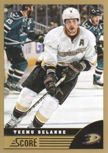 2013-14 Score Gold #5 Teemu Selanne - NM-MT