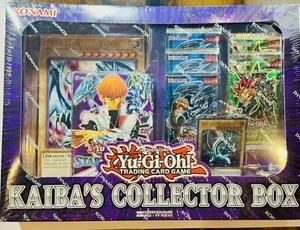 Yugioh Kaiba’s Collector Box New Blue Eyes White Dragon Promos Packs - Picture 1 of 1
