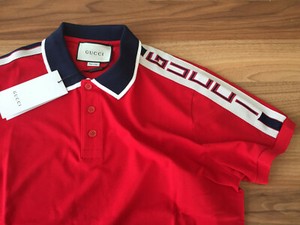 red gucci t shirt mens