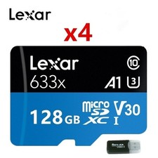 Lexar 128GB 256GB 512GB  MicroSD XC TF Memory card 633X U3 V10/V30 A1/A2 C10