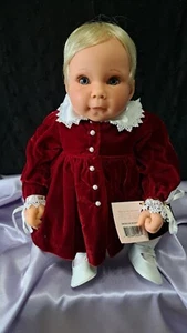 Lee Middleton Doll "Dressed for the Holidays" by Reva Schick. Limited Edition - Picture 1 of 14